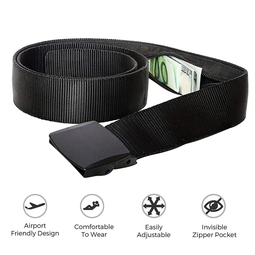 Hidden Pocket Belt