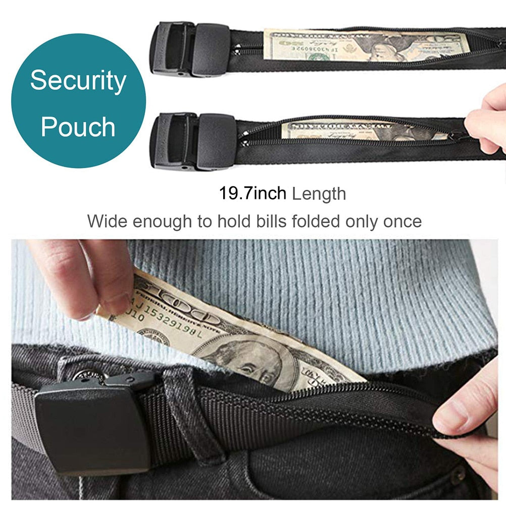 Hidden Pocket Belt