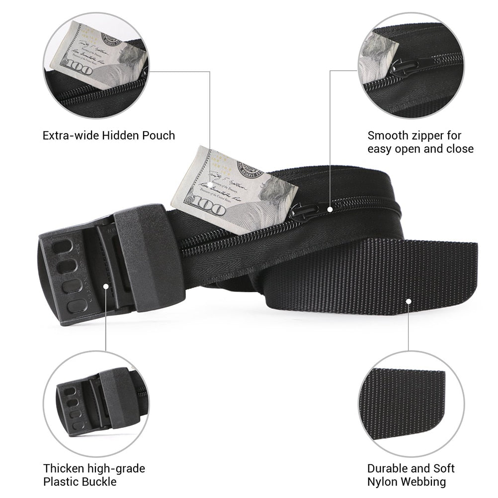 Hidden Pocket Belt