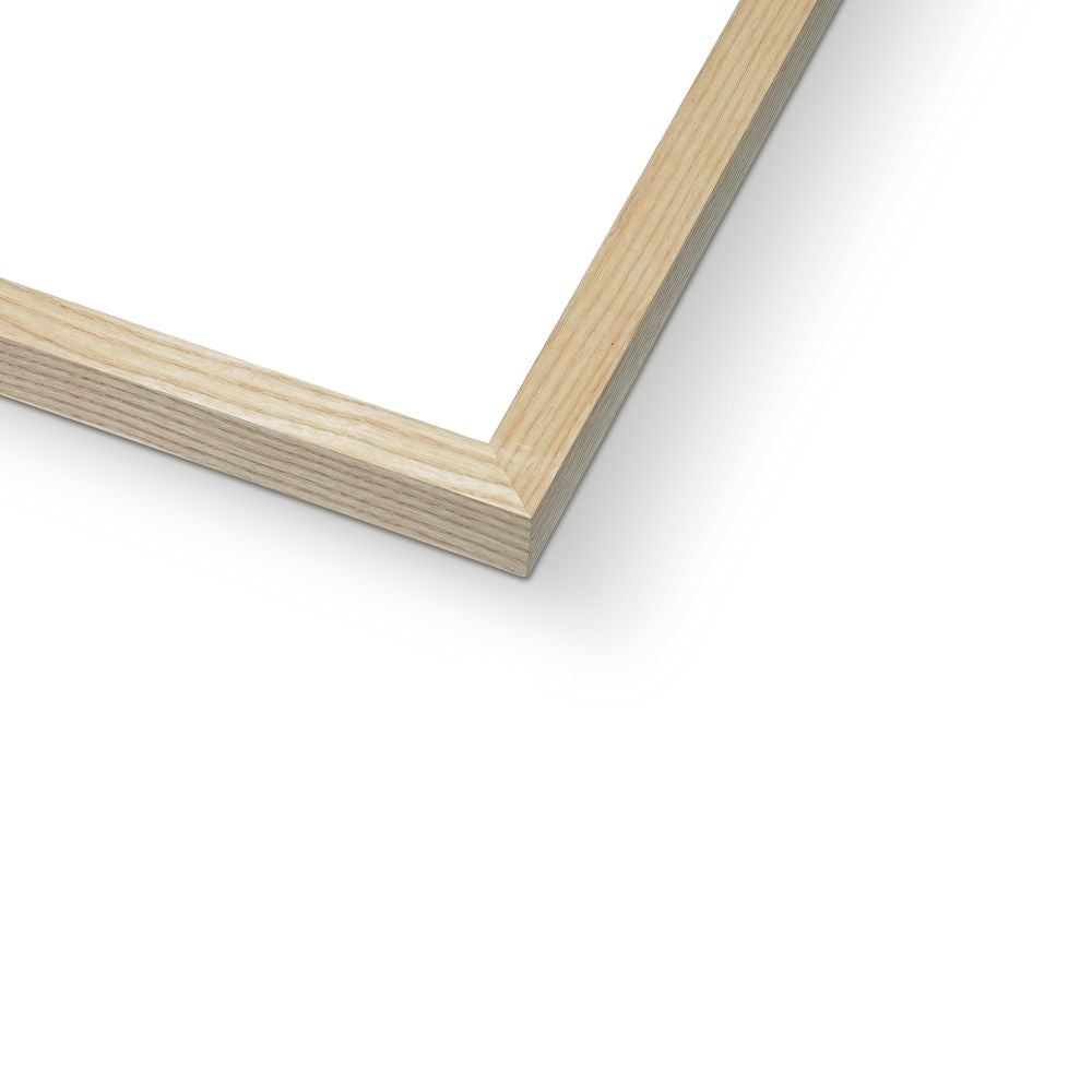 "Figure in Primaries" by Alanna Maskell Framed Print