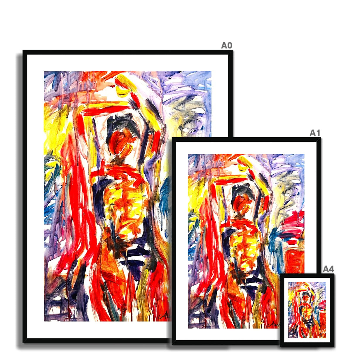 "Femme Divine" by Alanna Maskell Framed Print