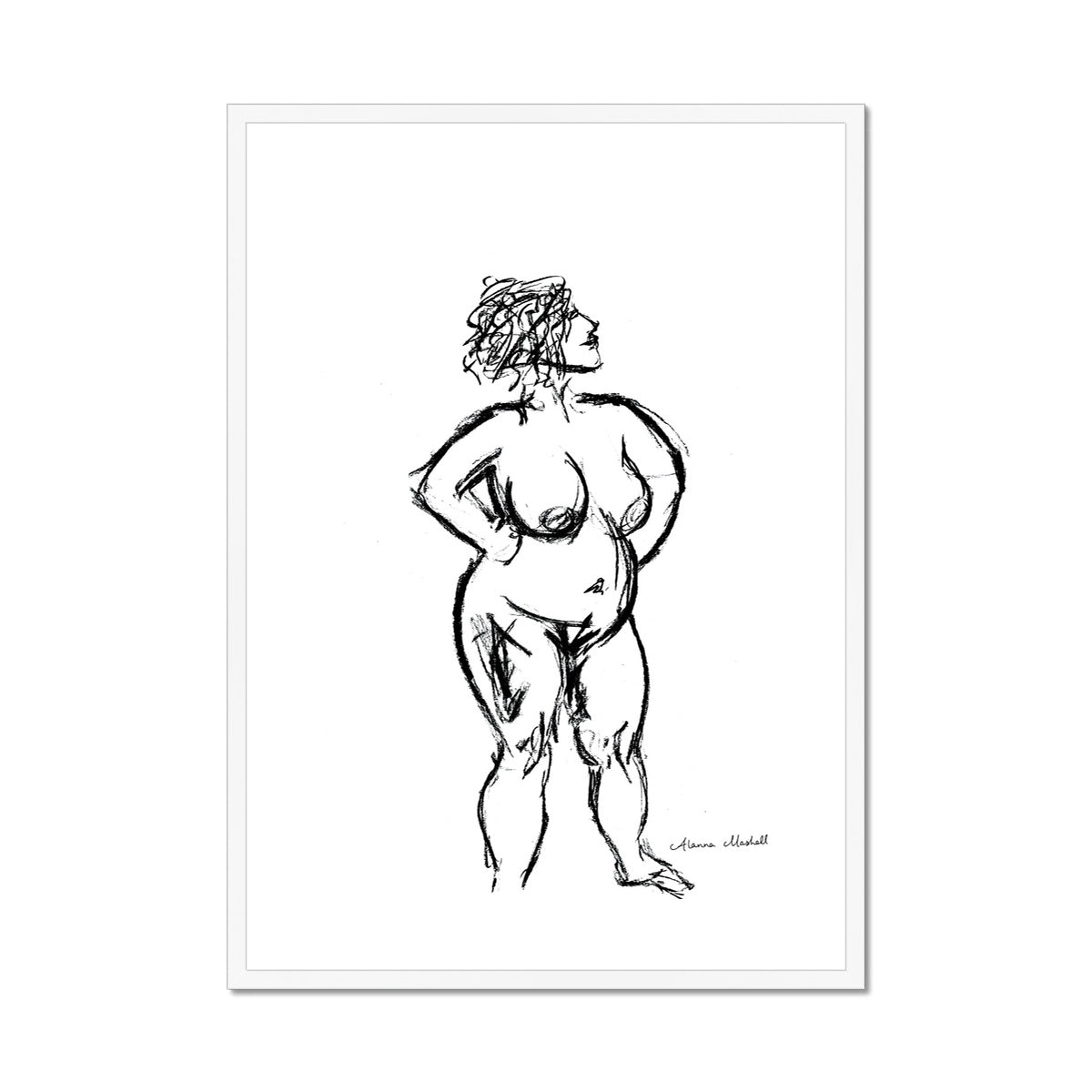 "Stand I" by Alanna Maskell Framed Print