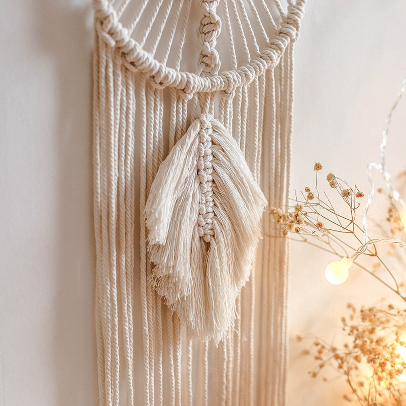 Macrame Dream Catcher - Moon, Star or Sun