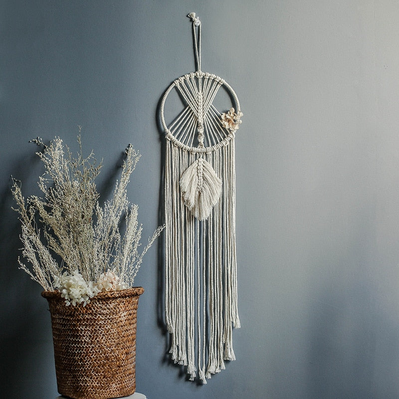 Macrame Dream Catcher - Moon, Star or Sun