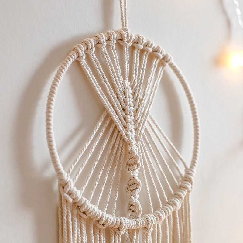 Macrame Dream Catcher - Moon, Star or Sun