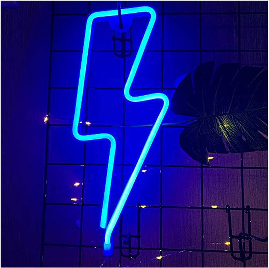 Lightning Bolt Neon Light