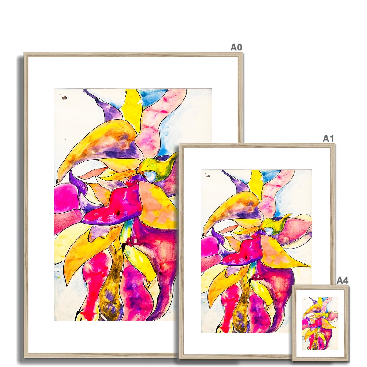 "Fusion" by Alanna Maskell Framed Print