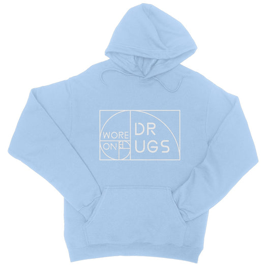 Ride The Wave by WORE ON DRUGS College Hoodie