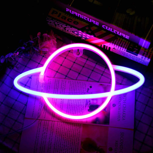 Planet Neon Light